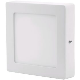   Avide Led Falra Szerelhető Négyzetes Mennyezeti Lámpa Alu 12W Nw 4000K