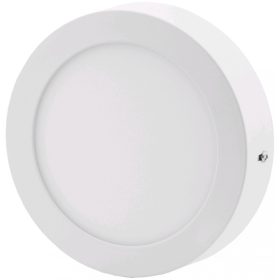   Avide Led Falra Szerelhető Kerek Mennyezeti Lámpa Alu 6W Ww 3000K