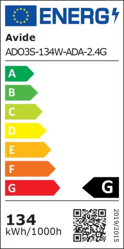 Avide Design Mennyezeti Lámpa Adair 134W(67+67) RF Távirányítóval