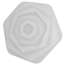   Avide Design Mennyezeti Lámpa Atina 85W(42.5+42.5) RF Távirányítóval
