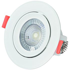 Avide LED Beépíthető Spot 38 Kerek 5W WW 3000K