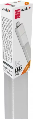 Avide LED Nano lámpatest, sorolható kivitel, 1200mm 24W 4000K IP65
