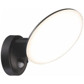 Avide LED Fali Lámpa Dial 12W fekete szenzoros
