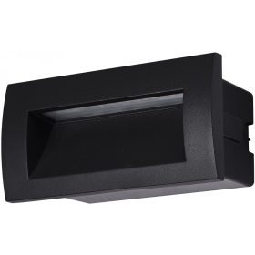   Avide kültéri lépcső lámpa beépíthető Lagos LED 3W WW IP54 14cm
