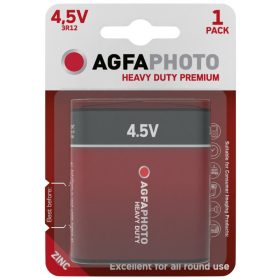 AgfaPhoto Heavy Duty Féltartós Lapos Elem 4.5V B1