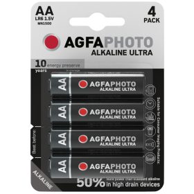 AgfaPhoto Ultra Alkáli Ceruza Elem AA B4