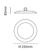 ASALITE PRÉMIUM LED CSARNOKVILÁGÍTÓ 100W 4500K, 10.000lm