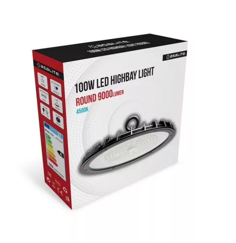 ASALITE PRÉMIUM LED CSARNOKVILÁGÍTÓ 100W 4500K, 10.000lm