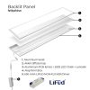 ASALITE PRÉMIUM LED PANEL BACKLIT 120X30CM 25W 4000K (4000 LUMEN) LFUD DRIVER
