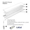 ASALITE PRÉMIUM LED PANEL BACKLIT 120X30CM 25W 4000K (4000 LUMEN) LFUD DRIVER