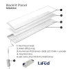 ASALITE PRÉMIUM LED PANEL BACKLIT 120X30CM 25W 4000K (4000 LUMEN) LFUD DRIVER