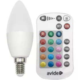   Avide Smart LED Candle 4.9W RGB+W 2700K IR Távirányítóval