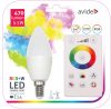 Avide Smart LED Candle 5.5W RGB+W 2700K IR Távirányítóval