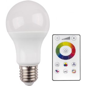   Avide Smart Led Globe A60 9W Rgb+W 2700K Ir Távirányítóval
