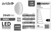 Avide Cseppálló Mennyezeti Lámpa Mars Kerek IP65 20W NW 4000K Fehér + Inverter IK10
