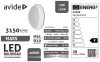 Avide Cseppálló Mennyezeti Lámpa Mars Kerek IP65 30W NW 4000K Fehér + Inverter + PIR IK10