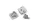 TOPMET végzáró FLOOR12 lyukas szürke