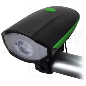   Tracon Tölthető LED biciklilámpa 3W, 6000K, 1200mAh Li-Ion, 250lm, IP64