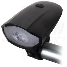   Tracon Elemes LED biciklilámpa 3W, 6000K,  3×AAA, 250lm, IP64, 5h
