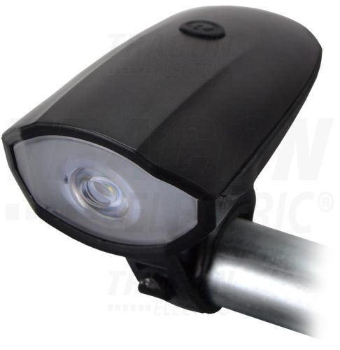 Tracon Elemes LED biciklilámpa 3W, 6000K,  3×AAA, 250lm, IP64, 5h