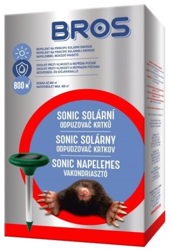 Bros Napelemes Vakondriasztó SONIC B419