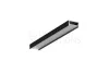 TOPMET LED profil BEGTON12 J/S 2000 mm eloxált fekete