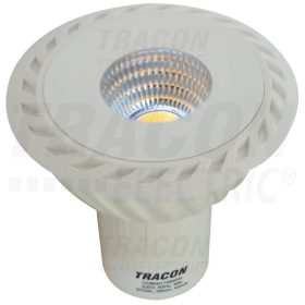   Tracon COB LED spot fényforrás 230VAC, 7 W, 6500 K, GU10, 511 lm, 40°