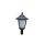 CS 02 S B fekete kerti lámpaoszlophoz lámpatest
