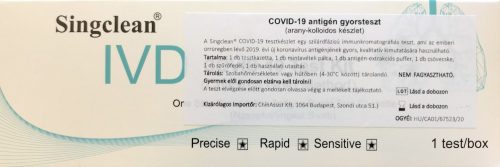 Covid-19 Antigén gyorsteszt SingClean (Ag)