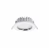DURA D407830 RTF LED MÉLYSUGÁRZÓ LÁMPA 15W 1400LM 3000K IP43/IP20 120° Ø135x80MM FEHÉR