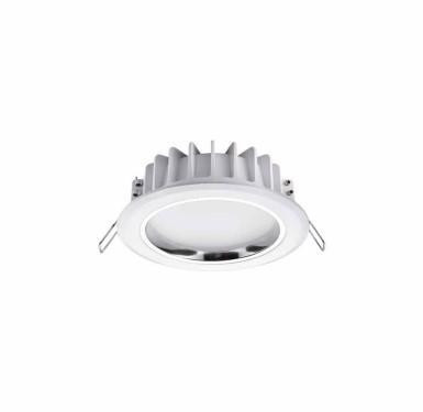 DURA D407830 RTF LED MÉLYSUGÁRZÓ LÁMPA 15W 1400LM 3000K IP43/IP20 120° Ø135x80MM FEHÉR