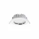 DURA D407830 RTF LED MÉLYSUGÁRZÓ LÁMPA 15W 1400LM 3000K IP43/IP20 120° Ø135x80MM FEHÉR