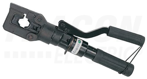 Tracon Kézi hidraulikus présszerszám kábelsarukhoz, hordtáskában 10-185mm2, 2500g, 55kN, 180°