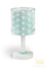 DALBER TABLE LAMP DOTS TURQUOISE 41001H