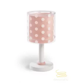 DALBER TABLE LAMP DOTS CORAL 41001S