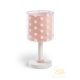 DALBER TABLE LAMP DOTS CORAL 41001S