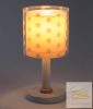 DALBER TABLE LAMP DOTS CORAL 41001S