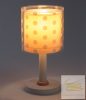 DALBER TABLE LAMP DOTS CORAL 41001S