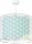 DALBER HANGING LAMP DOTS TURQUOISE 41002H