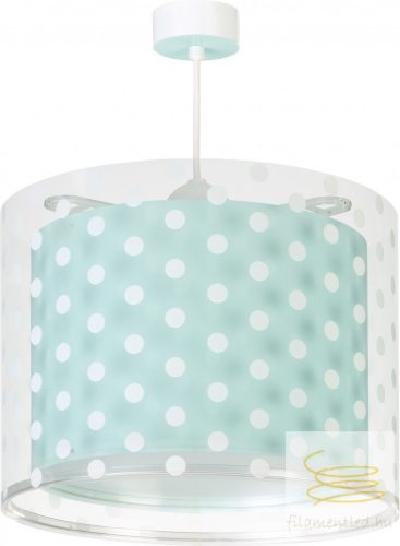 DALBER HANGING LAMP DOTS TURQUOISE 41002H