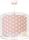 DALBER HANGING LAMP DOTS CORAL 41002S