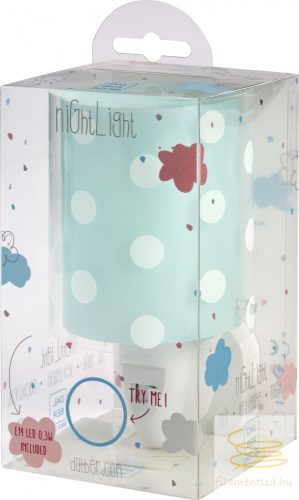 DALBER NIGHTLIGHT DOTS TURQUOISE 41005H