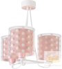 DALBER 3 LIGHT HANGING LAMP DOTS CORAL 41007S