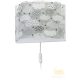 DALBER WALL LAMP CLOUDS GREY 41418E