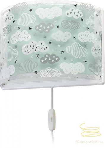 DALBER WALL LAMP CLOUDS GREEN 41418H