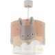 DALBER HANGING LAMP BABY BUNNY PINK 61152S