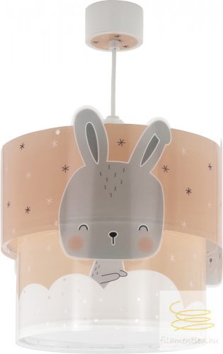 DALBER HANGING LAMP BABY BUNNY PINK 61152S