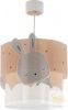 DALBER HANGING LAMP BABY BUNNY PINK 61152S