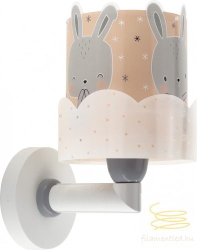 DALBER WALL LAMP BABY BUNNY PINK 61159S