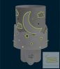 DALBER NIGHTLIGHT GREY MOON 61235E